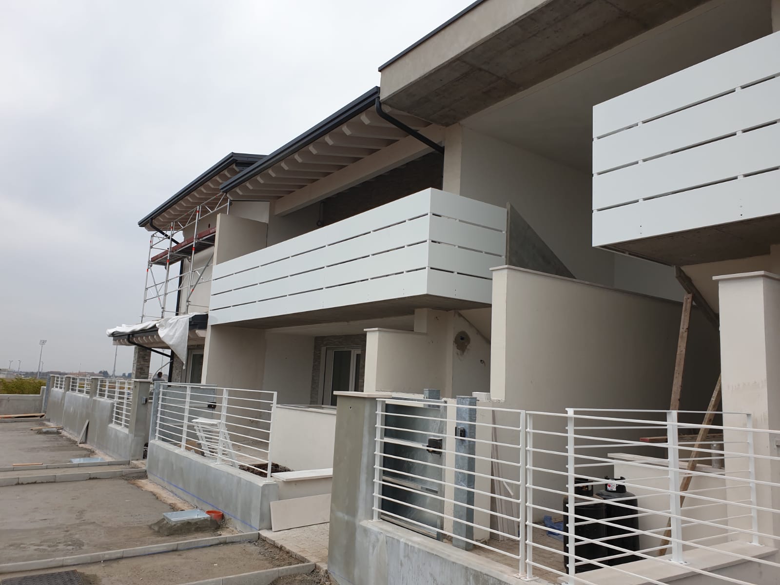 parapetti per poggioli ed esterni