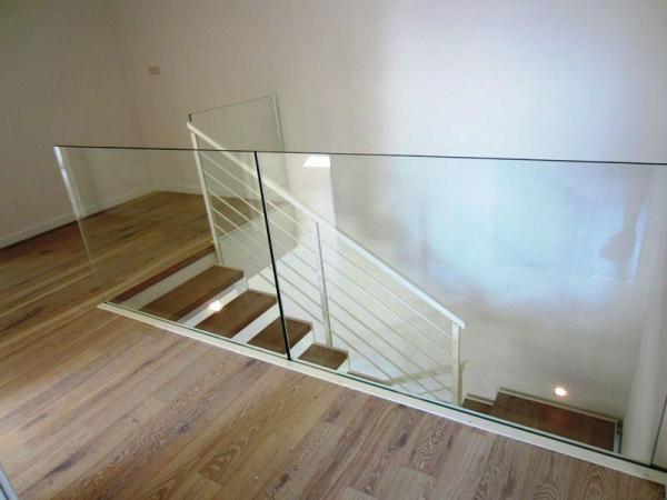 parapetti per scale ed interni