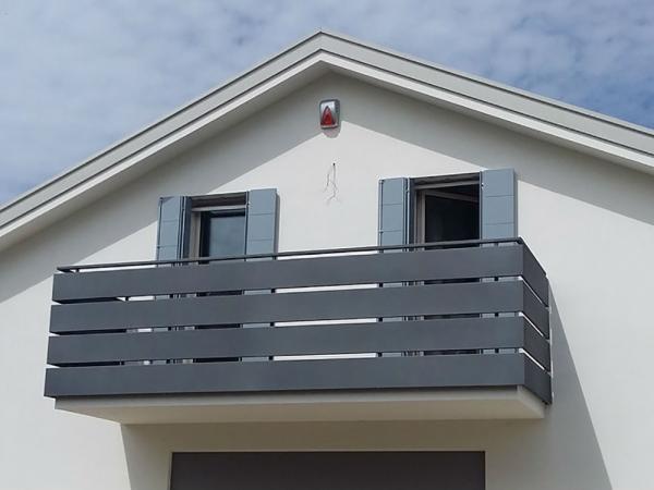 parapetti per poggioli ed esterni